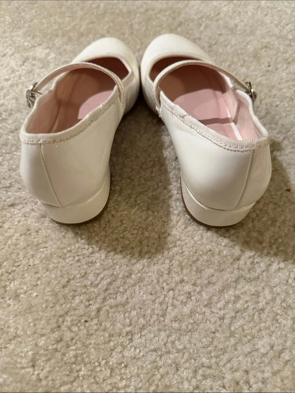 Girls' Dress Shoes - Sparkle & Satin Ivory/Pearl Tones target brands size 13